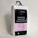 SOLEIL D'OCRE Protège matelas microfibre, par Soleil d'ocre. Coloris disponibles : Blanc