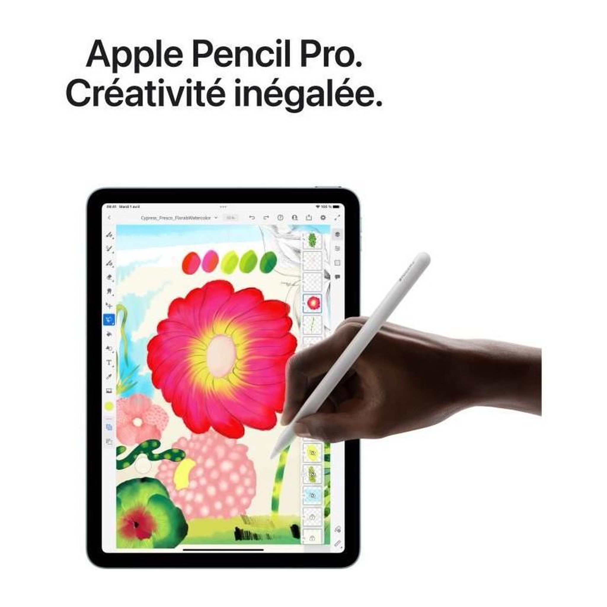 Voir la diapositive 6 : APPLE Tablette Apple Air 11 M3 1To Gris Sidéral Cellular 2025