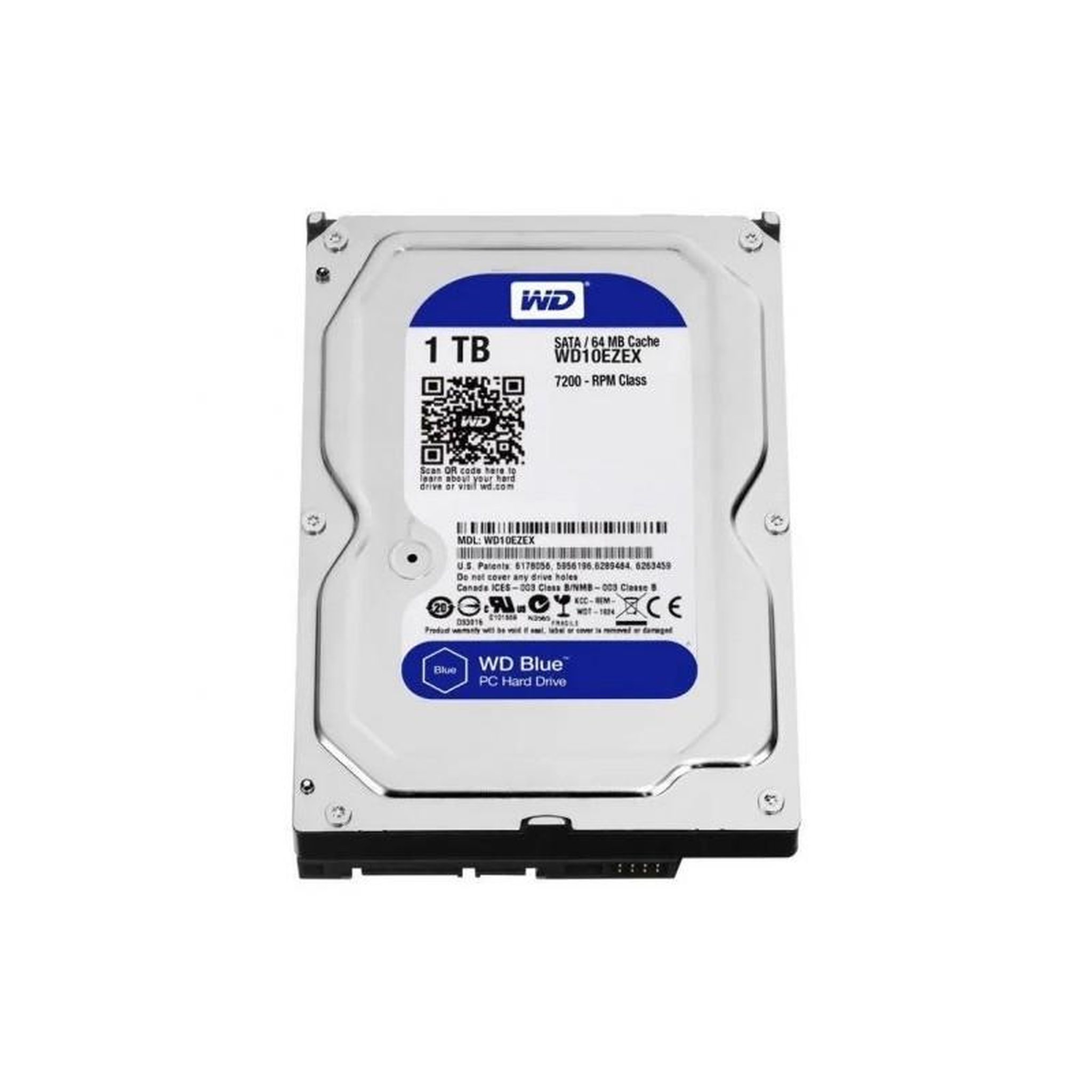 Western Digital WD Blue 1 To – Disque dur 2,5 pouces SATA pour portable
