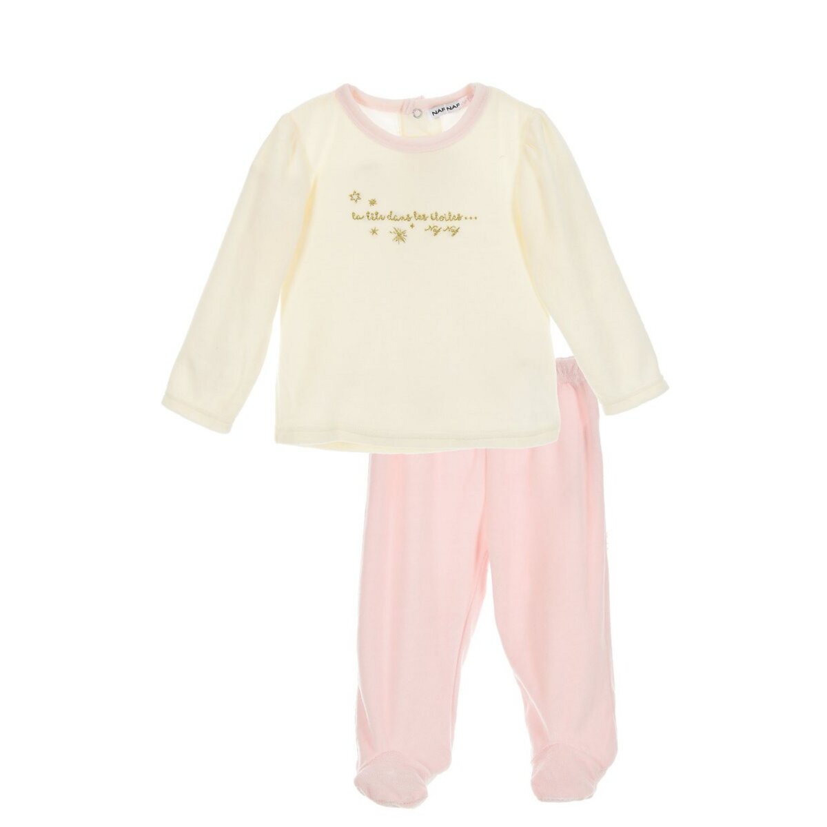 Naf Naf Pyjama avec pied bébé fille