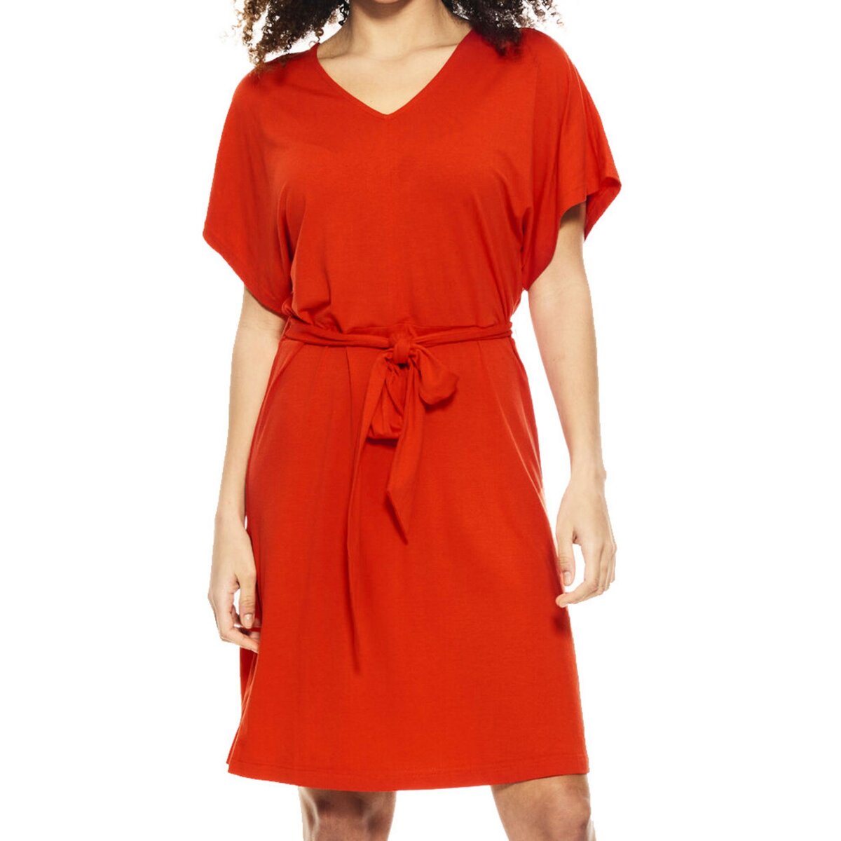 Robe orange 2025 pas cher