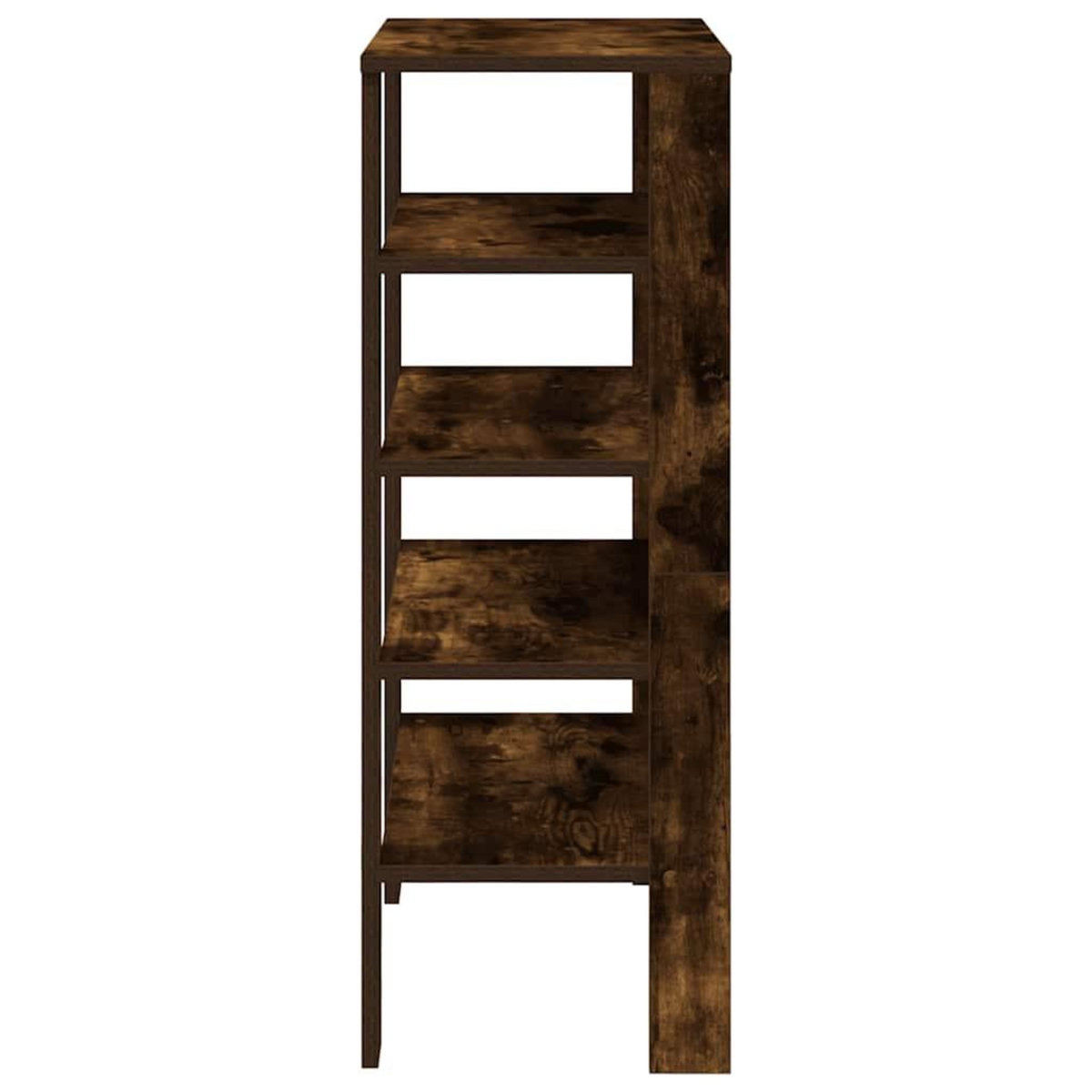 VIDAXL Etagere a chaussures chene fume 61x32x87,5 cm bois d'ingenierie