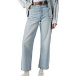 Levi's Jean  Clair Femme Levi's Ribcage Straight   W28. Coloris disponibles : Bleu