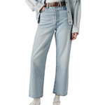 Levi's Jean  Clair Femme Levi's Ribcage Straight   W28. Coloris disponibles : Bleu