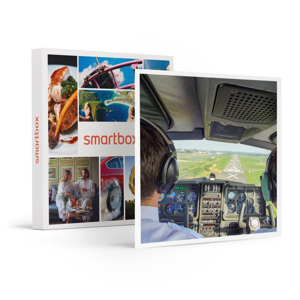 Smartbox 45 minutes de vol avec pilote privé au-dessus de la Côte d'Opale - Coffret Cadeau Sport & Aventure