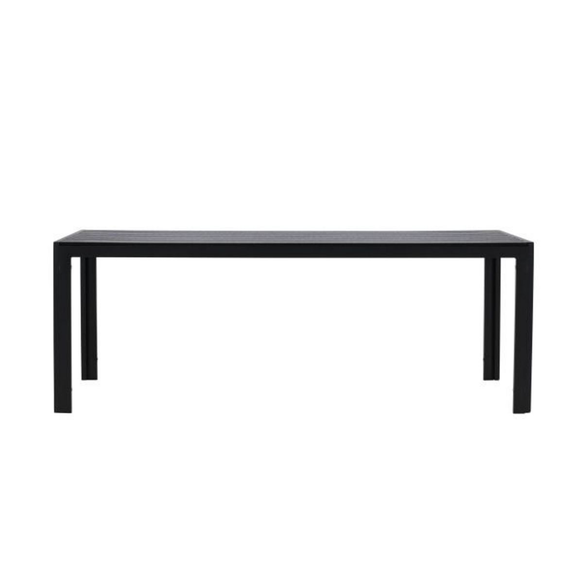 Paris Prix Table de Jardin  Mirko  205cm Noir