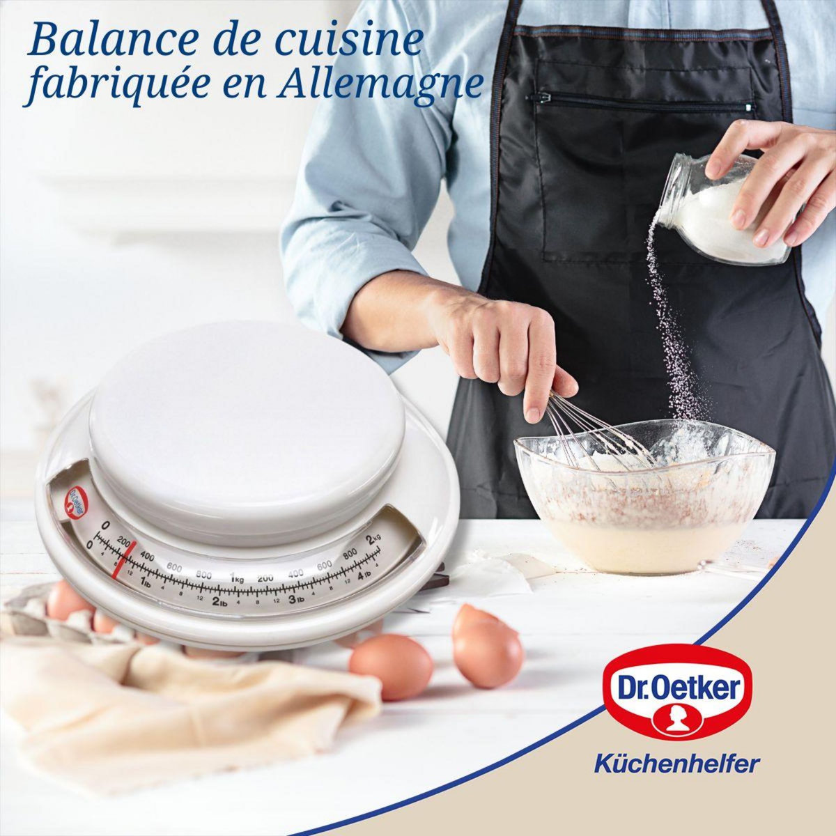 DR.OETKER Balance de cuisine sans pile 2 kg Dr. Oetker Baker Edition