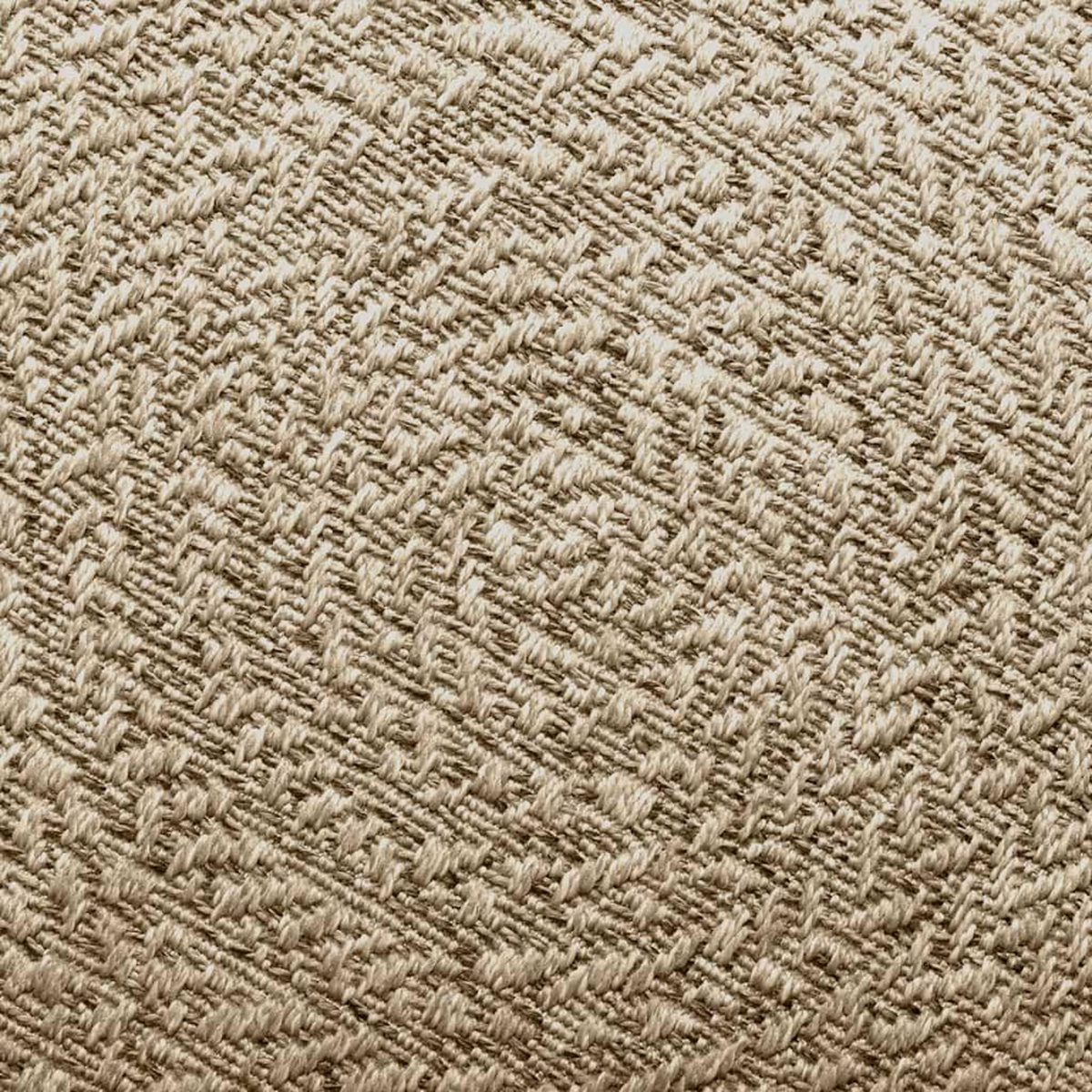VIDAXL Tapis ZIZUR beige Ø 160cm aspect de jute interieur et exterieur