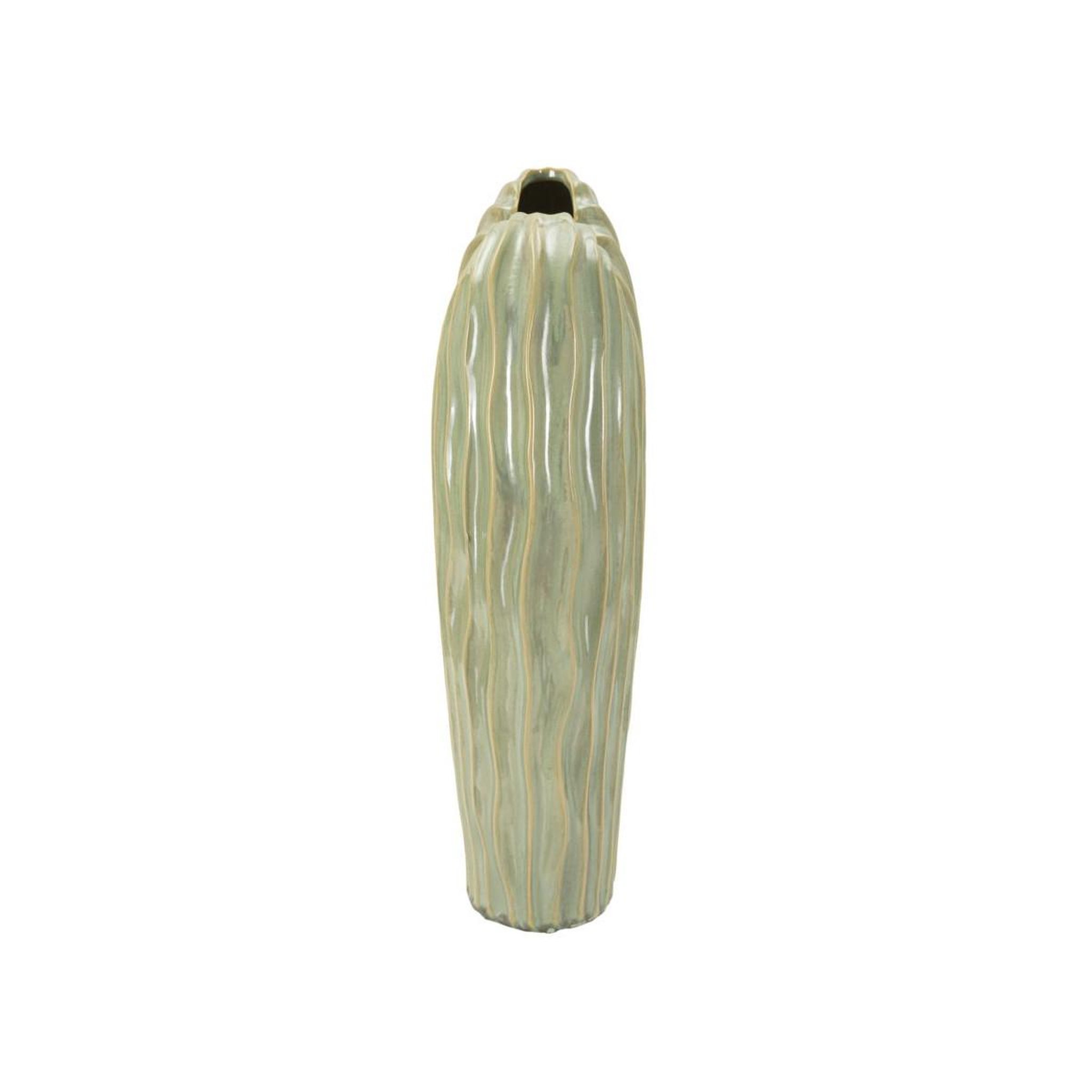 Voir la diapositive 3 : Paris Prix Vase en céramique  venice  46cm vert