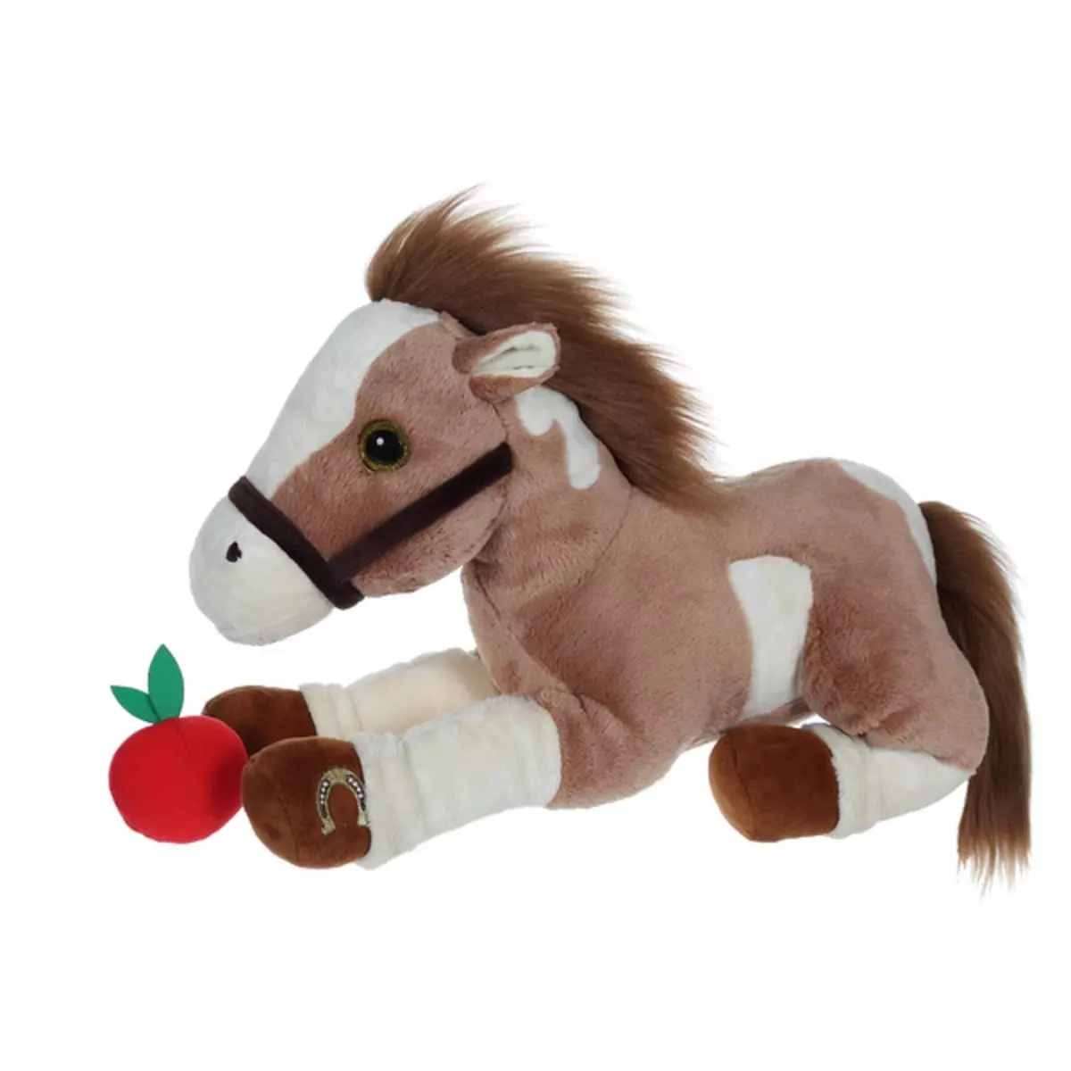 GIPSY Peluche interactive - Cheval sisco musical et lumineux 35 cm