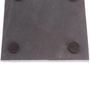 Voir la diapositive 2 : SECRET DE GOURMET Lot de 6 Dessous de Verre  Ardoise  10x10cm Gris