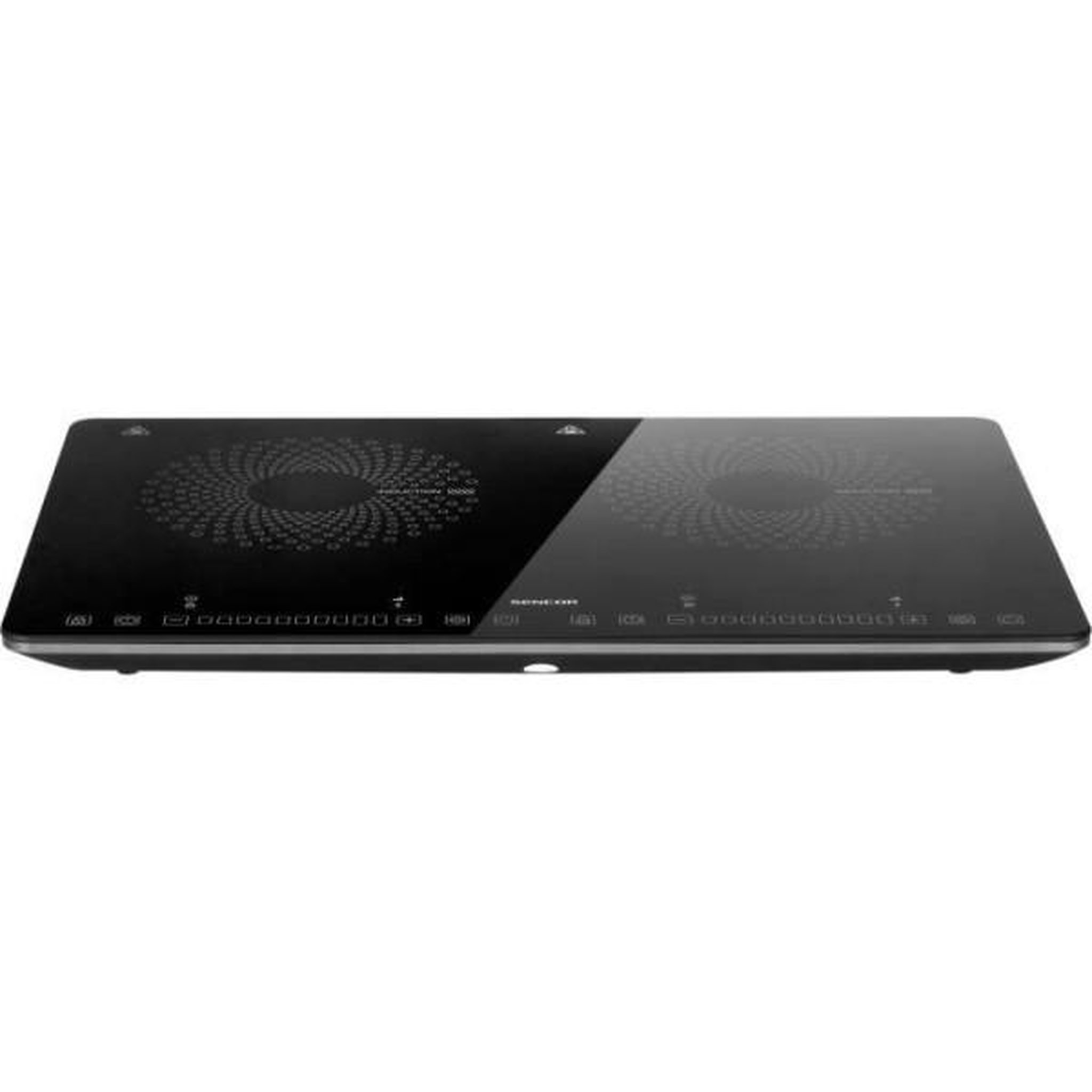 Voir la diapositive 3 : MARKET24 Plaque de Cuisson - Mobile Electrique Plaque de cuisson a induction - SENCOR - SCP 4501BK - 3400 W - 2 foyers - Ultra fin - Noir