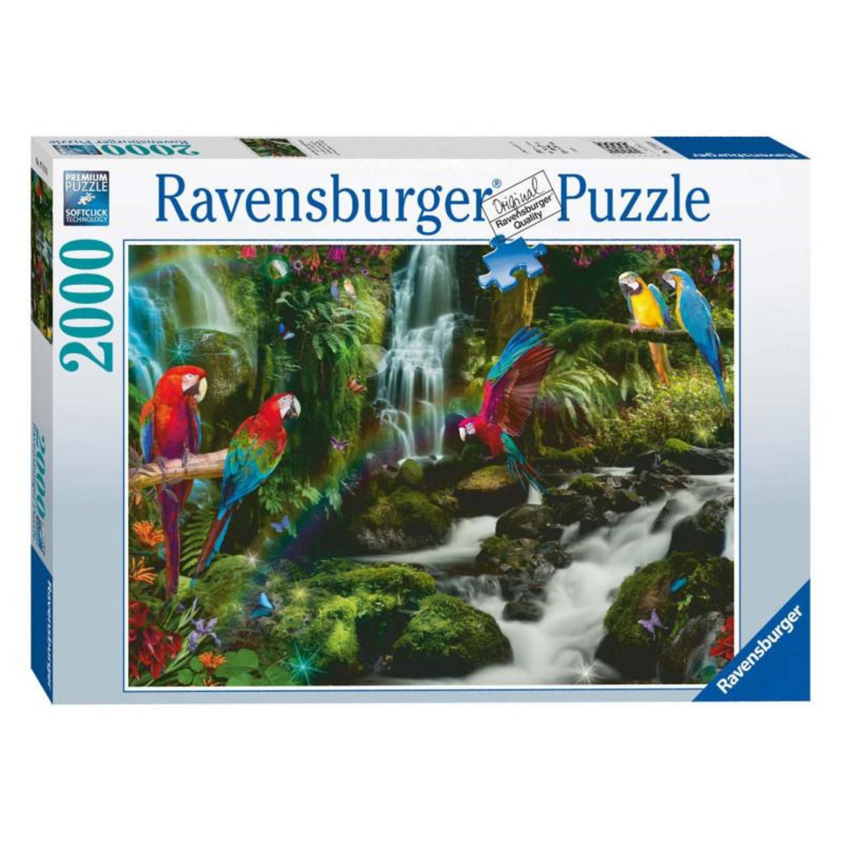 RAVENSBURGER Ravensburger - Variegated Parrots in the Jungle Jigsaw Puzzle, 2000pcs. 171118