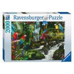 RAVENSBURGER Ravensburger - Variegated Parrots in the Jungle Jigsaw Puzzle, 2000pcs. 171118