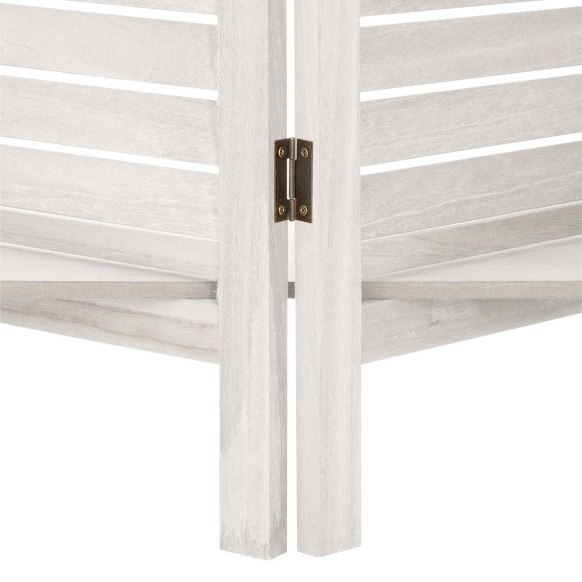 ATMOSPHERA Paravent Étagère 3 Niveaux  Dol  120x170cm Blanc