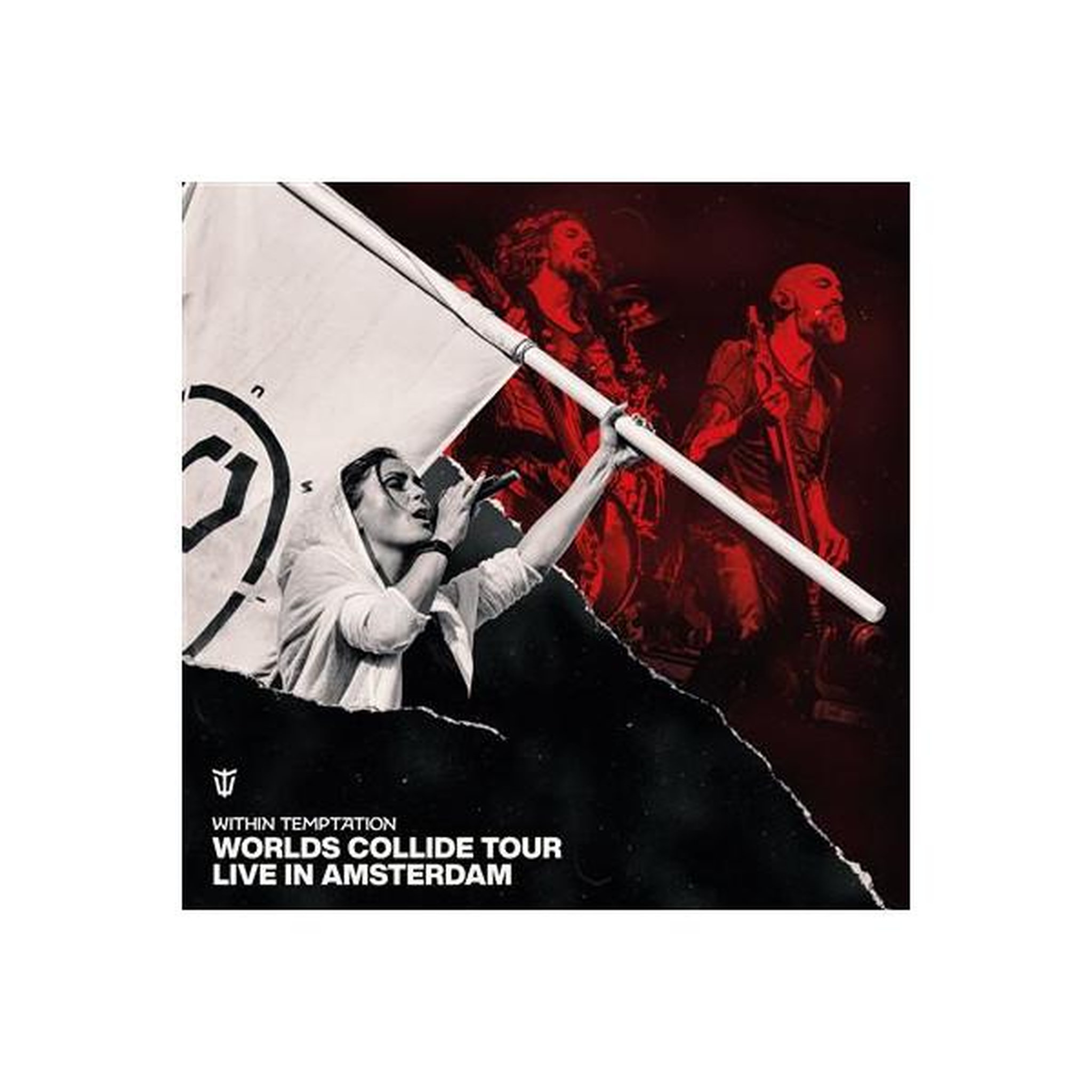 N/A Worlds Collide Tour Live In Amsterdam Édition Limitée Vinyle Blanc Marbré