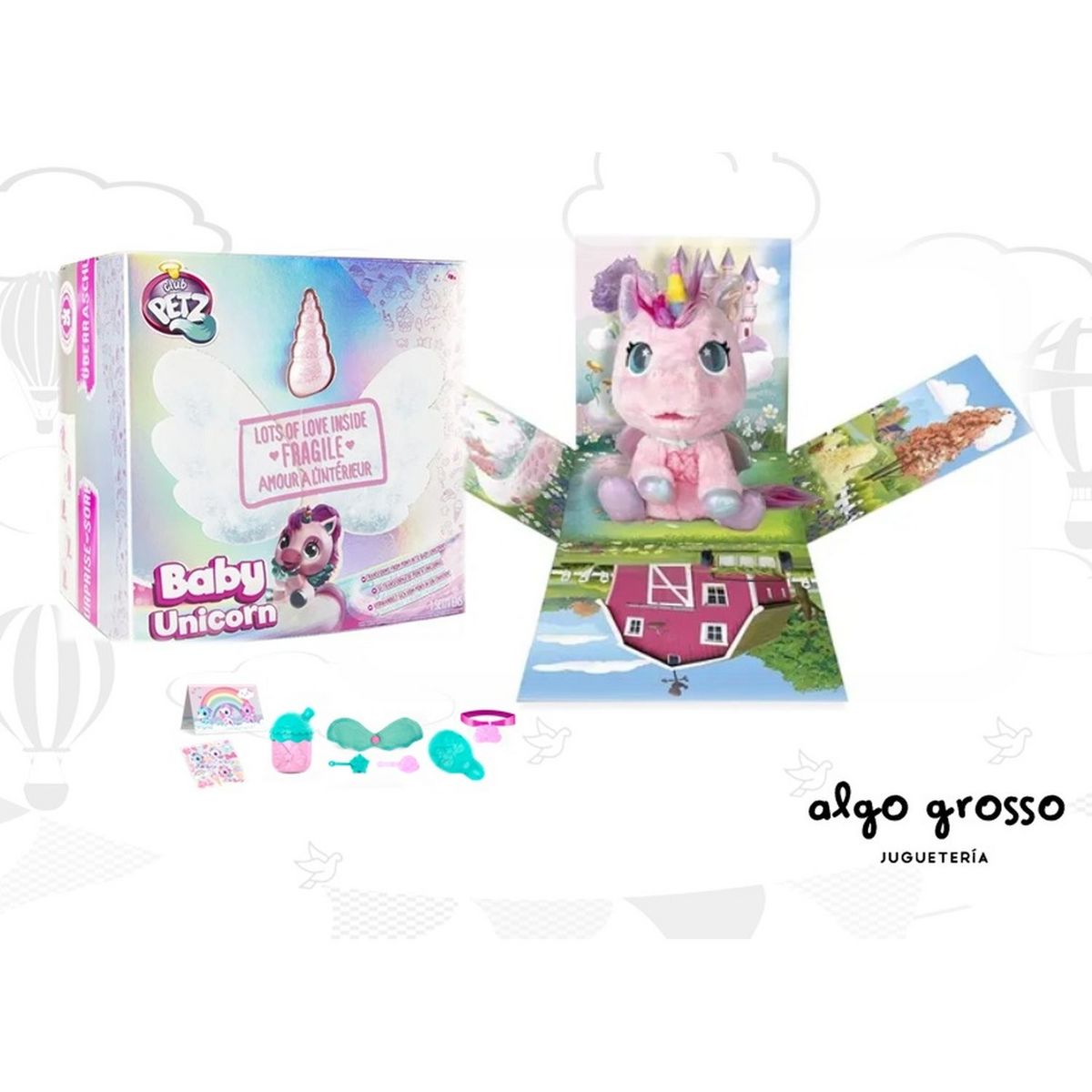 IMC TOYS Club Petz - Baby Unicorn - Ma licorne surprise