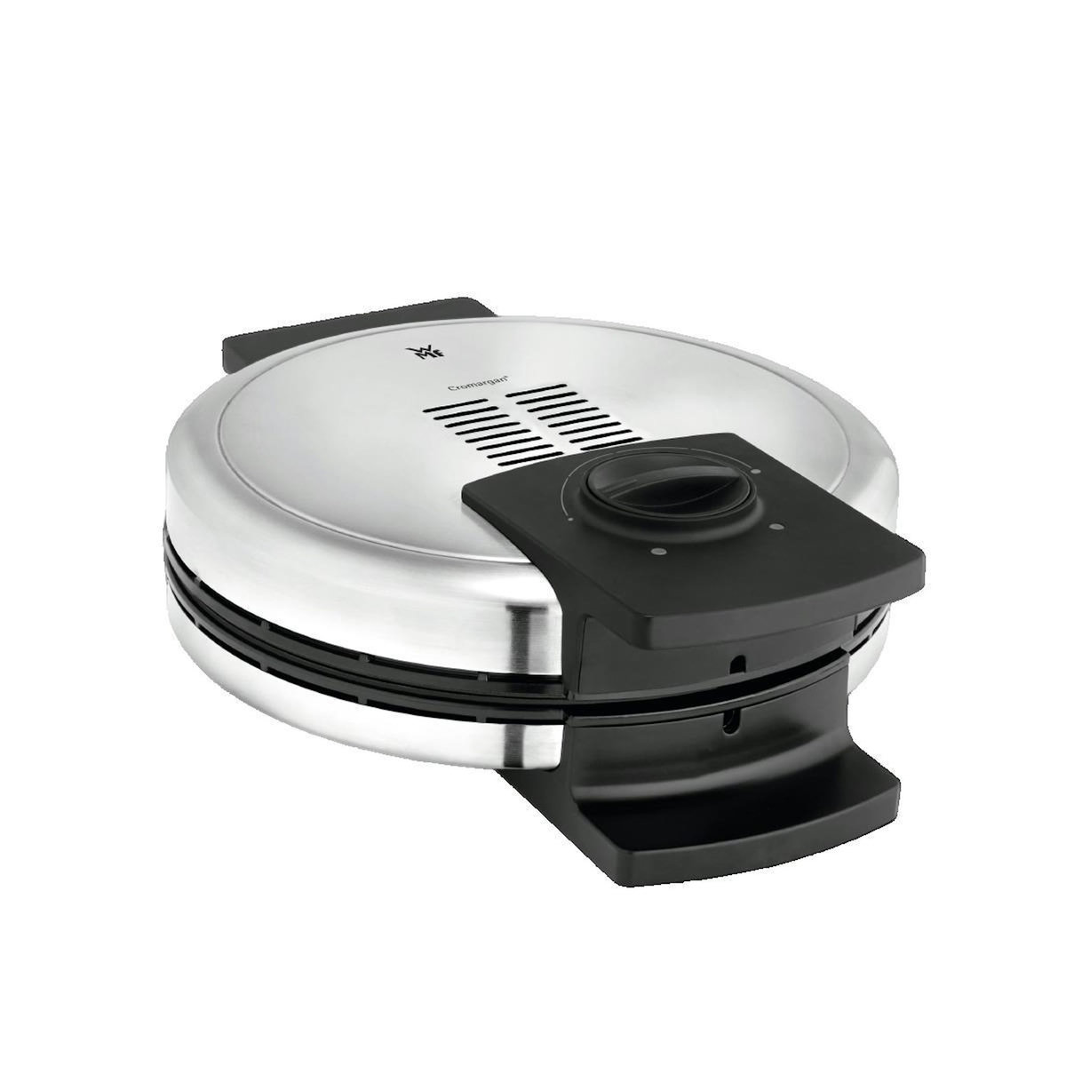 WMF Gaufrier WMF Lono Noir et Chrome 5 gaufres cœur