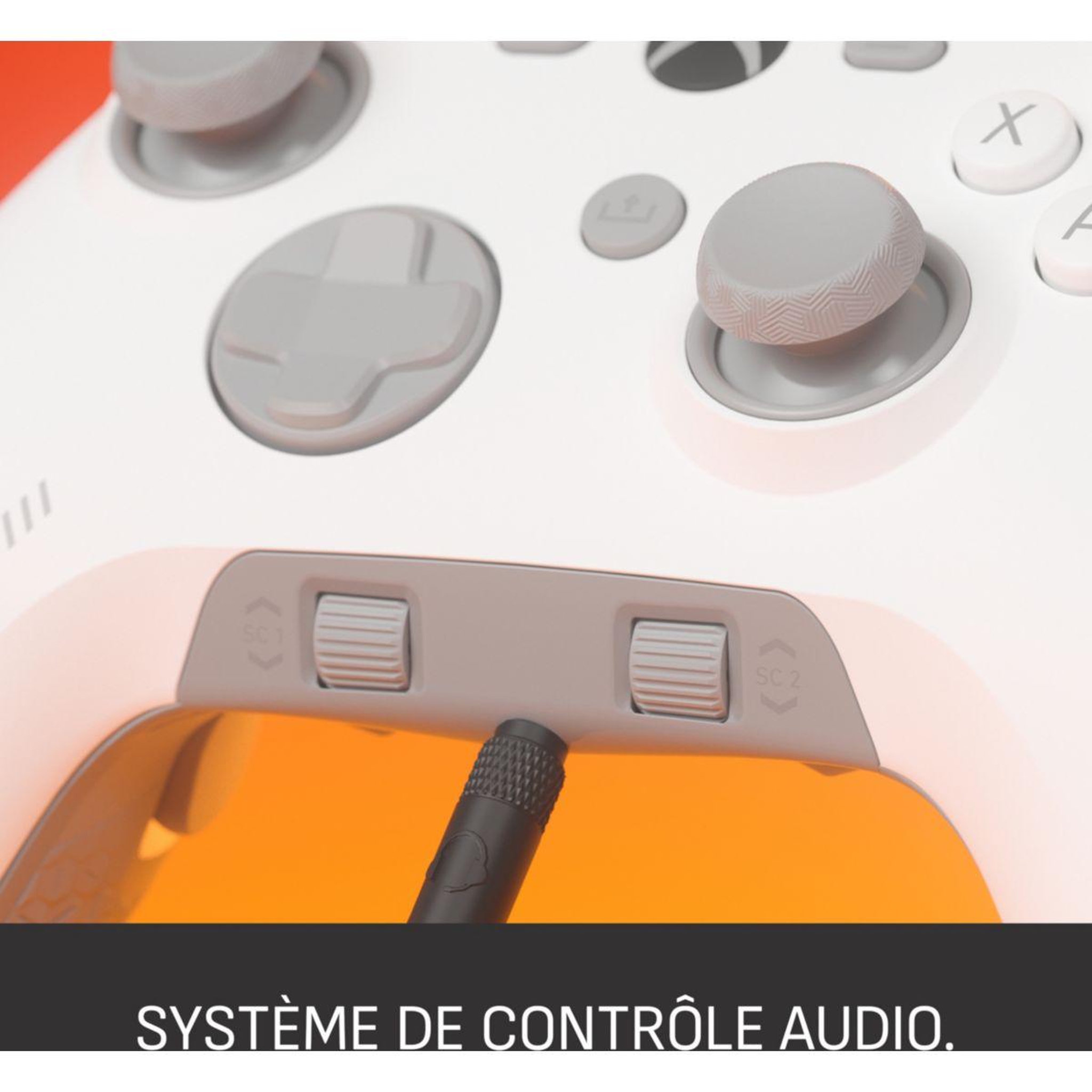 Voir la diapositive 5 : SCUFGAMING Manette Valor Wired TMR Blanche