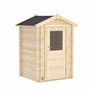 Voir la diapositive 5 : Forest Style Abri de jardin bois - 1,6m² - JUNO