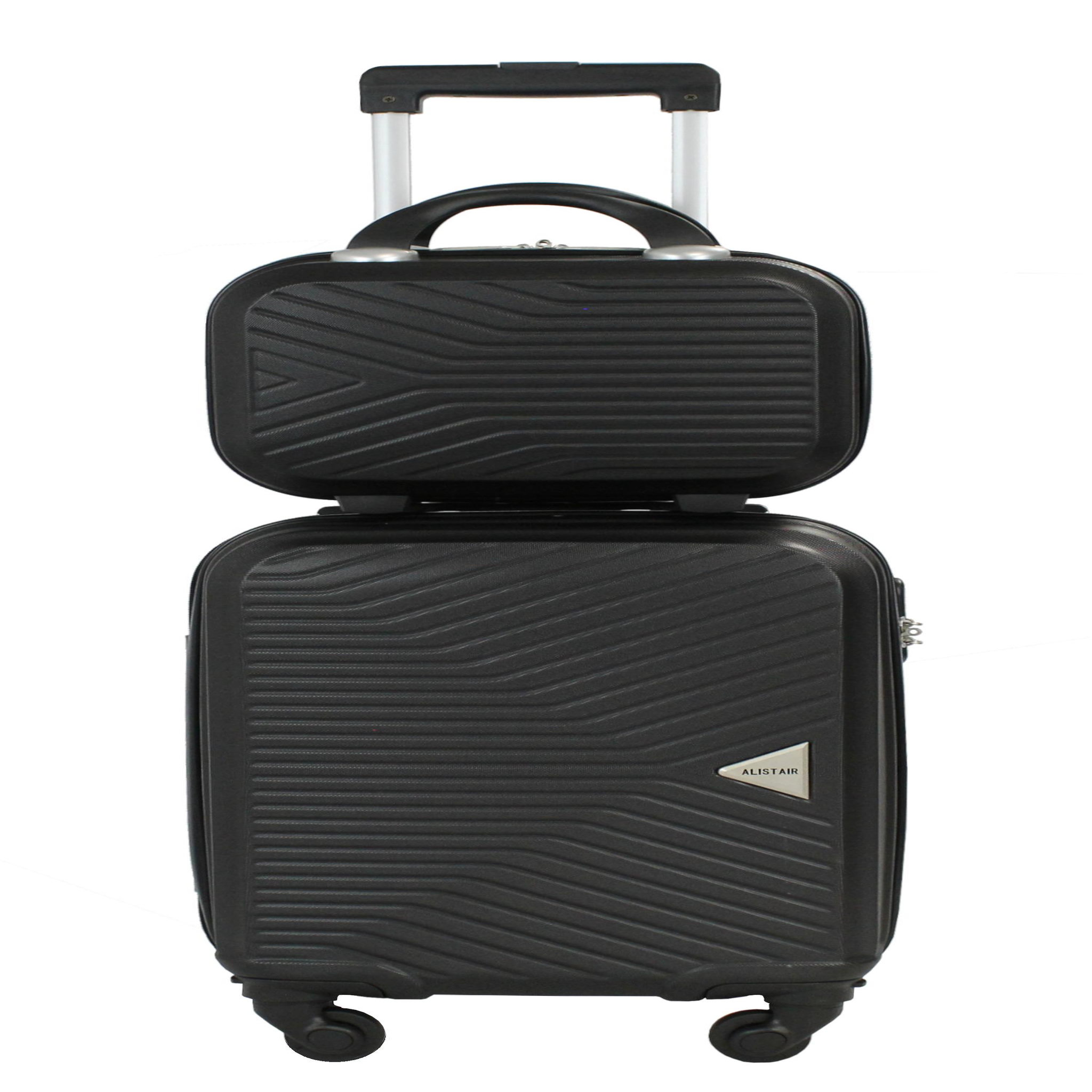 Voir la diapositive 1 : Alistair Valise Cabine 50 cm et Vanity XS Alistair - Collection Iron - 4 roues - ABS ultra résistant