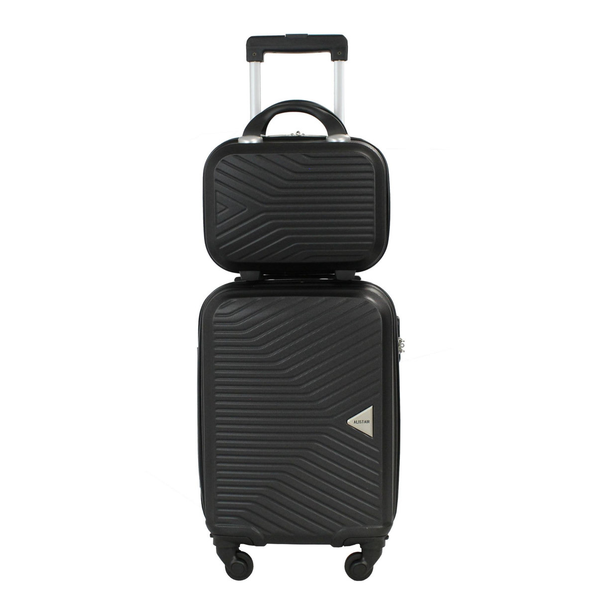 Alistair Valise Cabine 50 cm et Vanity XS Alistair - Collection Iron - 4 roues - ABS ultra résistant