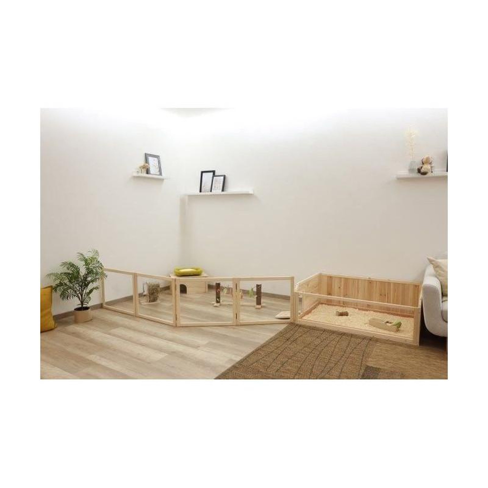 Voir la diapositive 6 : KERBL Séparation pour enclos intérieur - KERBL - Petits animaux - Plexiglas