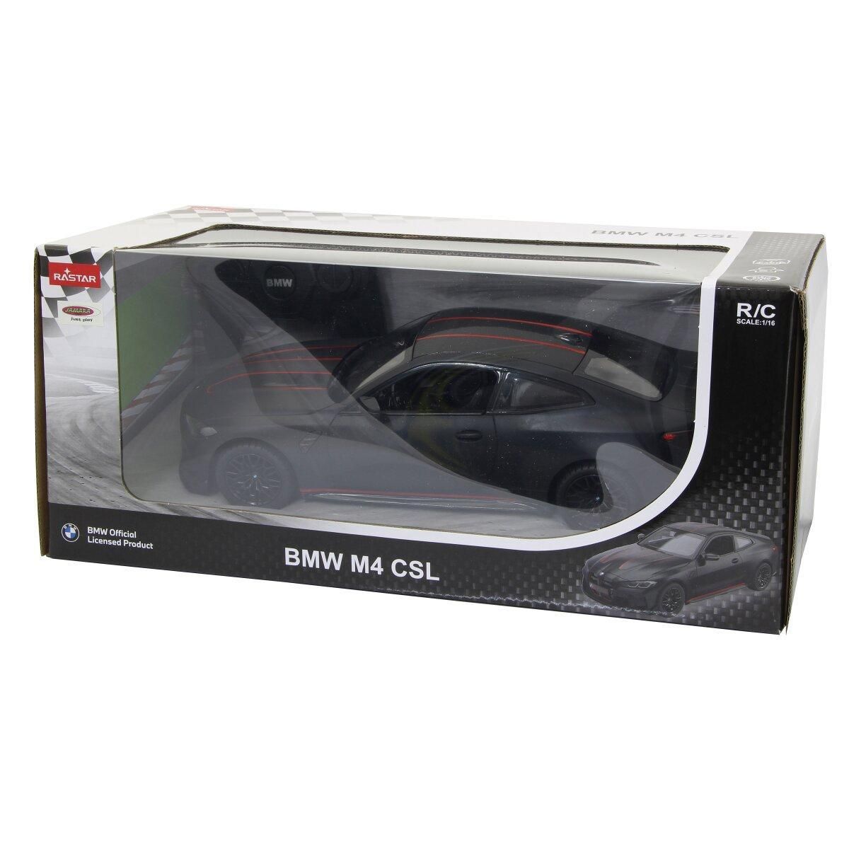 Jamara BMW M4 CSL télécommandée 1:16 noir mat