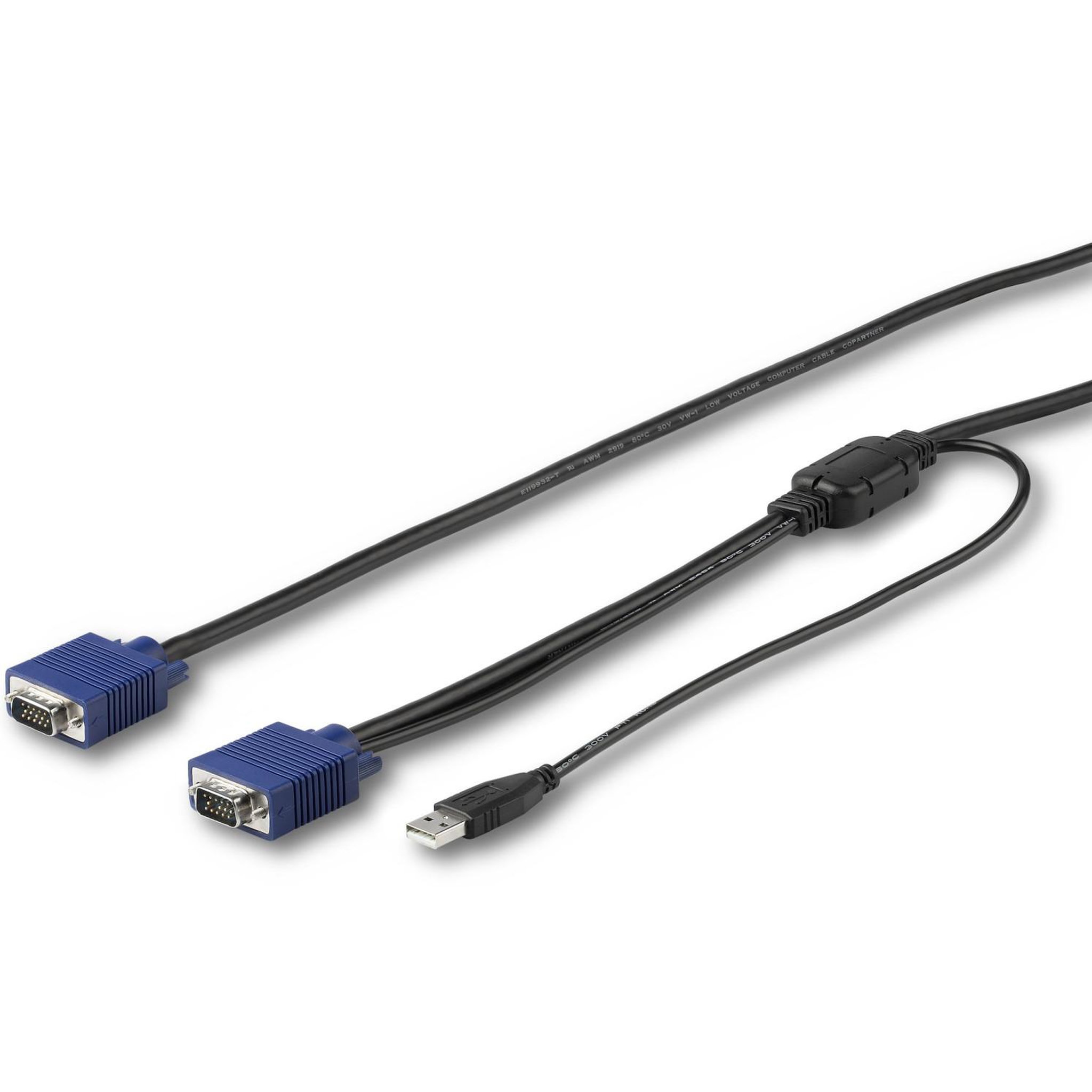 Startech Startech.com câble switch kvm usb vga de 4,6 m pour consoles