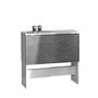 Voir la diapositive 4 : Table de cuisine pliante 3 positions L103cm COCINA