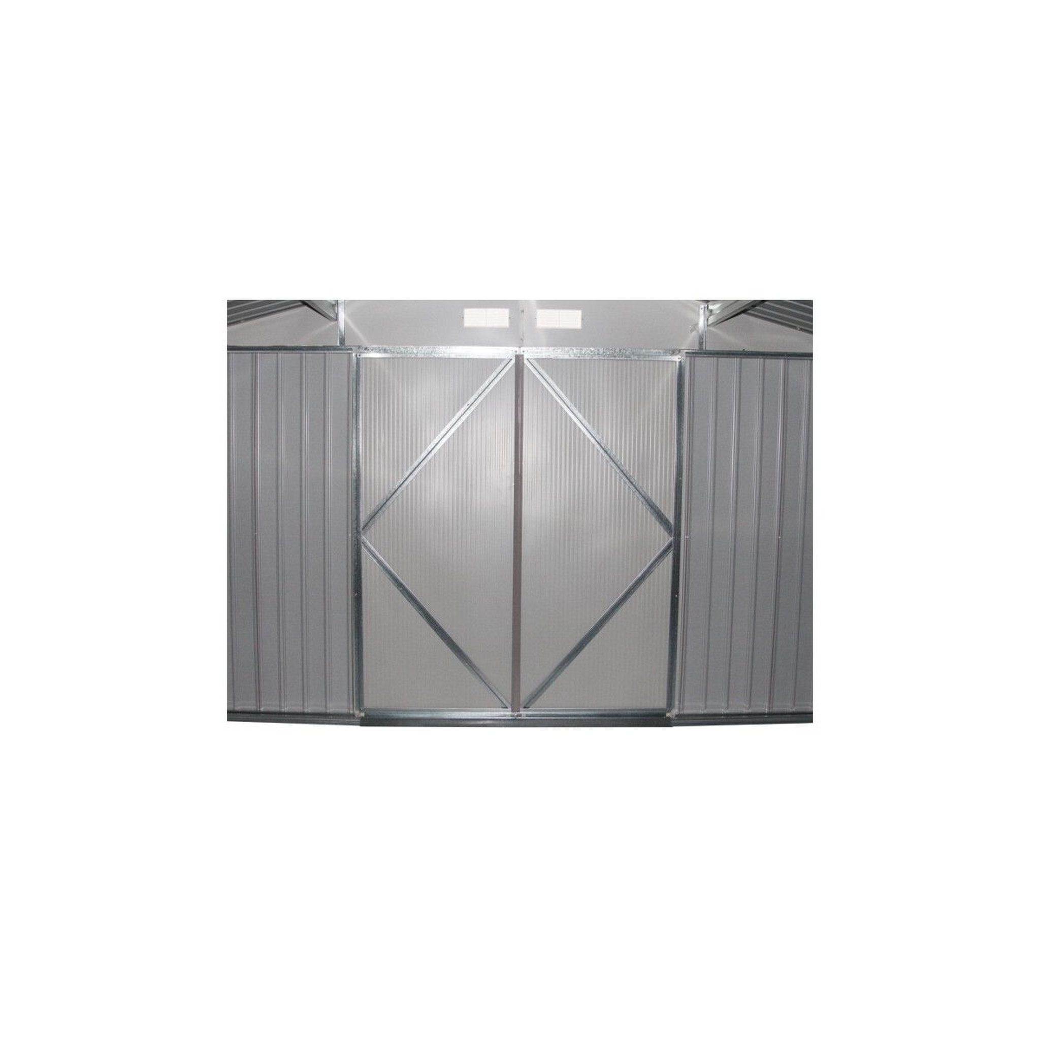 Voir la diapositive 6 : X Métal Abri de jardin métal - Anthracite - 7,06m²