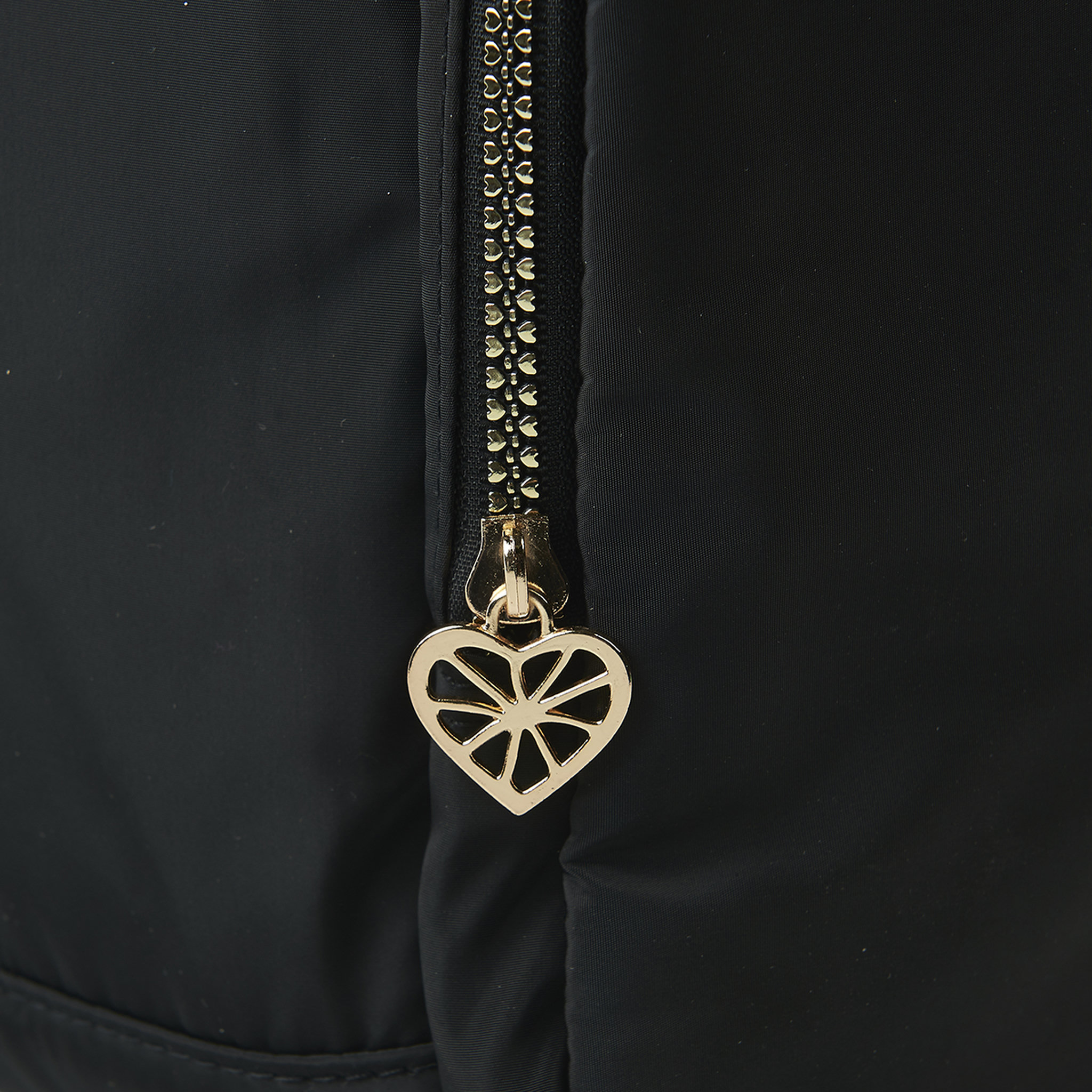 Voir la diapositive 5 : Smiley Sac à dos 2 compartiments noir MISS LEMONADE 