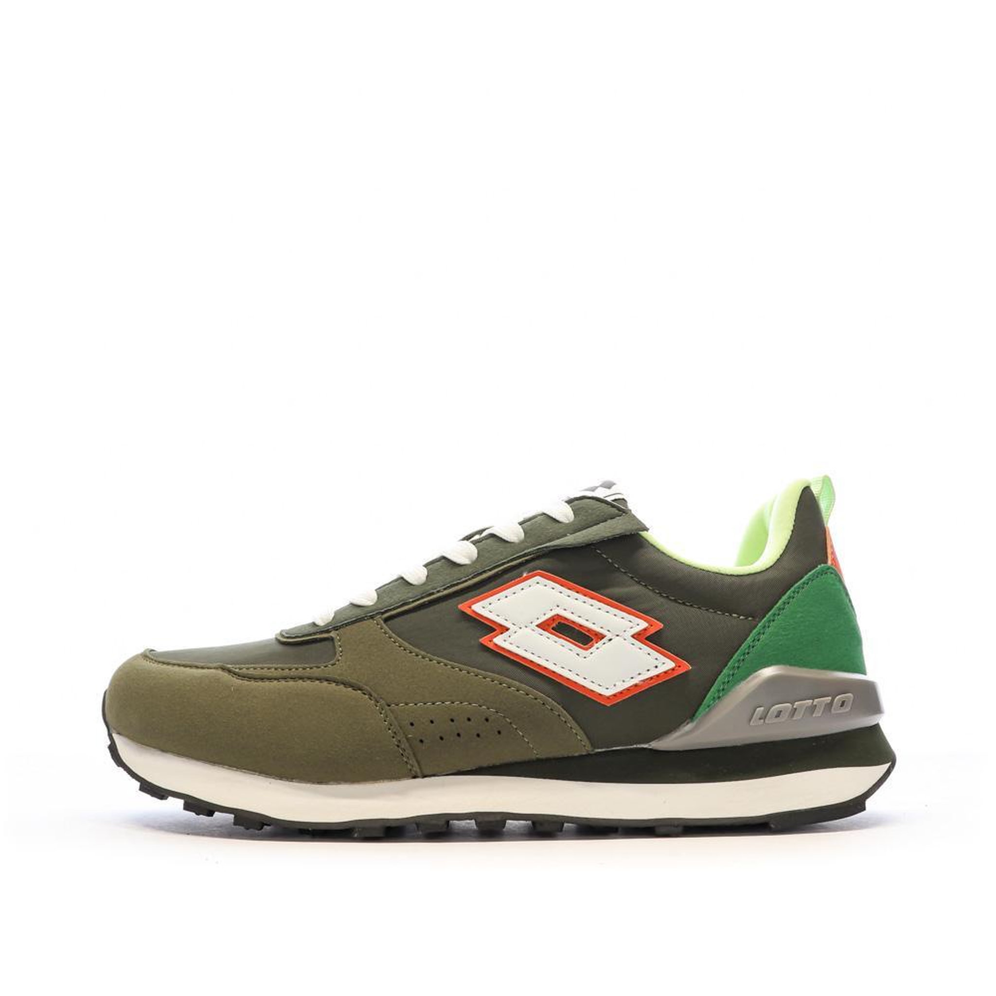 LOTTO Baskets /Blanche Homme Lotto Twenty 5. Coloris disponibles : Vert
