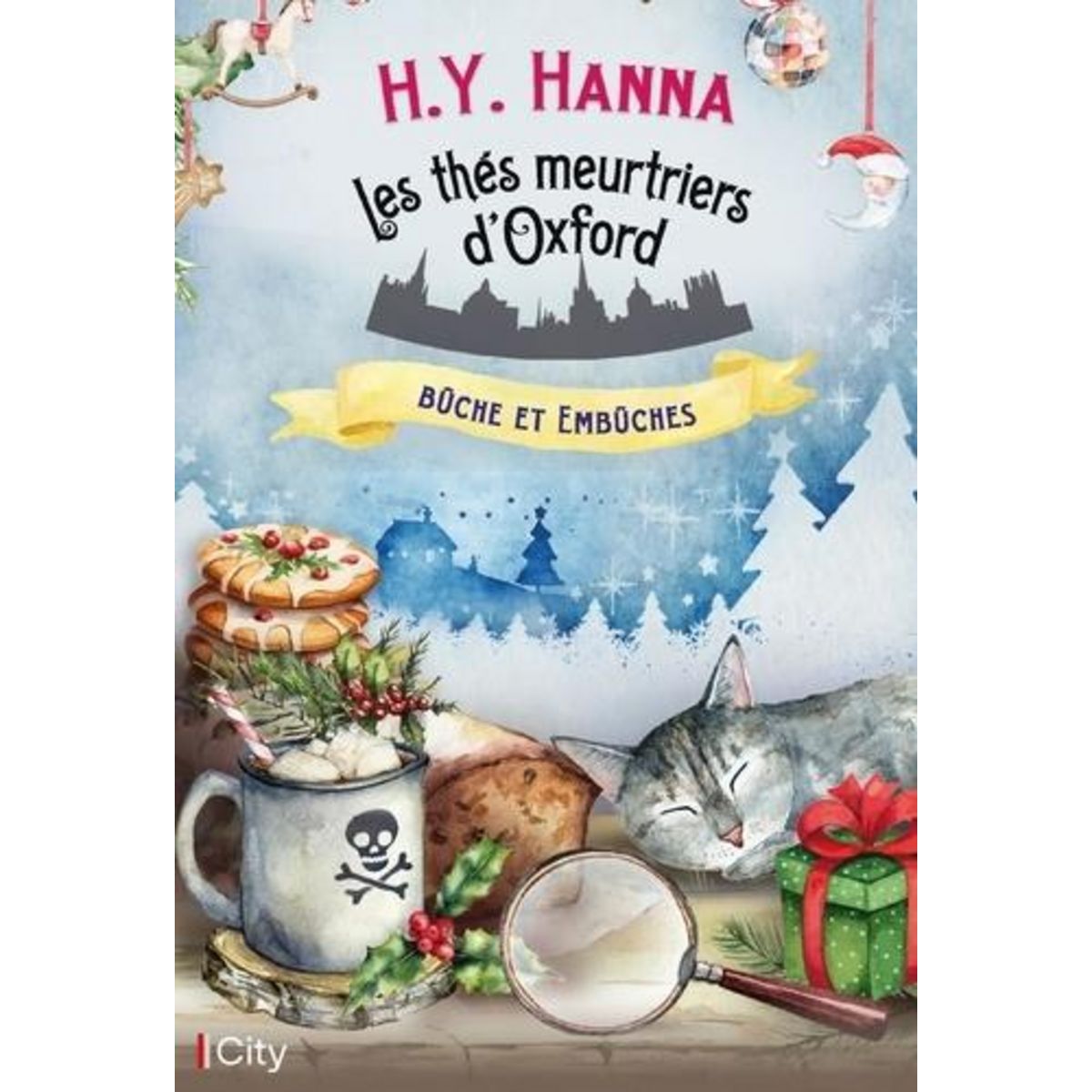 LES THES MEURTRIERS D'OXFORD TOME 10 : BUCHES ET EMBUCHES, Hanna H.Y.