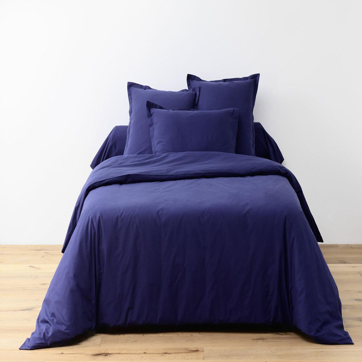 ATELIER DU COTON Parure de drap et drap housse coton 57fils uni