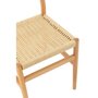 Voir la diapositive 6 : Paris Prix Chaise Corde en Bois  Lap  87cm Naturel