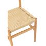 Voir la diapositive 6 : Paris Prix Chaise Corde en Bois  Lap  87cm Naturel