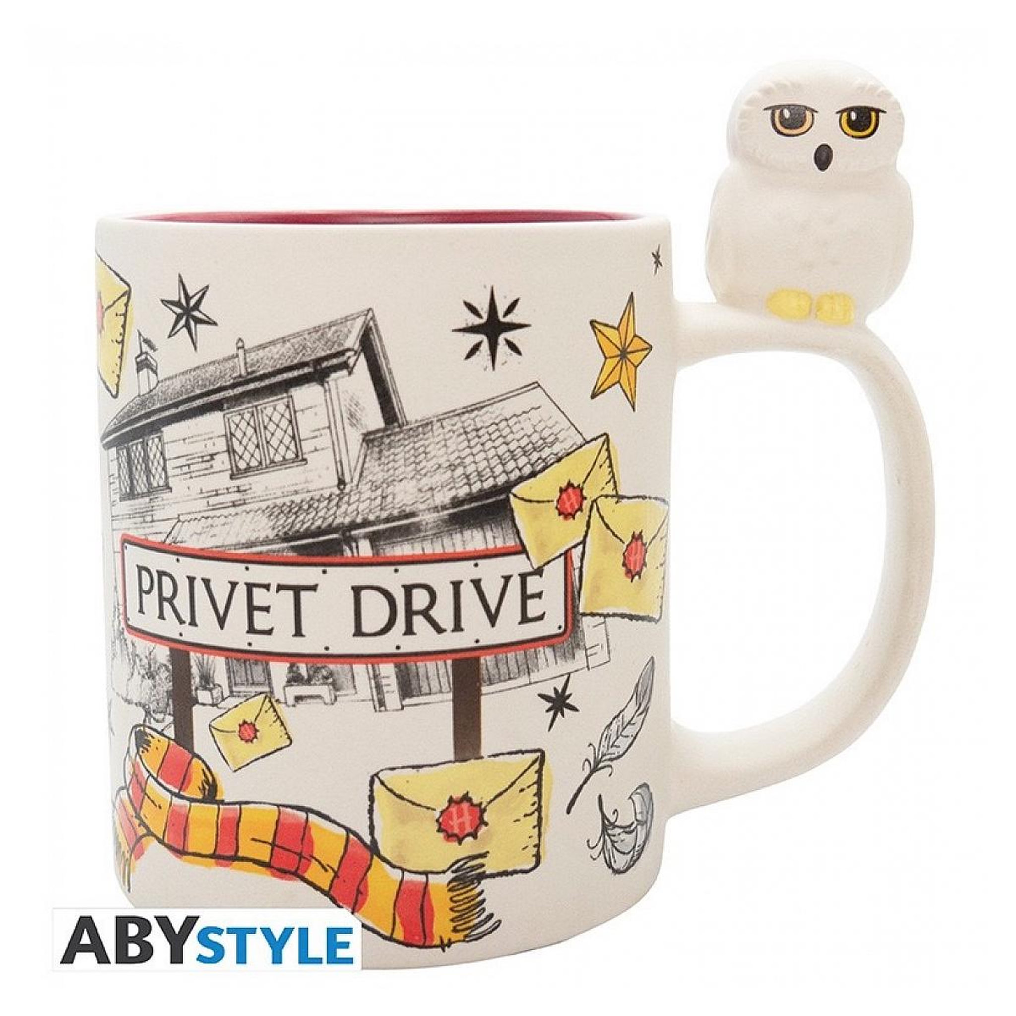 Voir la diapositive 2 : ABYstyle Harry Potter Mug 3D - Hedwige et Privet Drive