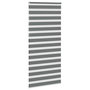 Voir la diapositive 4 : VIDAXL Store zebre gris fonce largeur du tissu 110,9 cm polyester