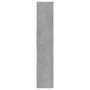 Voir la diapositive 4 : VIDAXL Bibliotheque Gris beton 60x35x180 cm Bois d'ingenierie