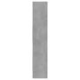 Voir la diapositive 4 : VIDAXL Bibliotheque Gris beton 60x35x180 cm Bois d'ingenierie