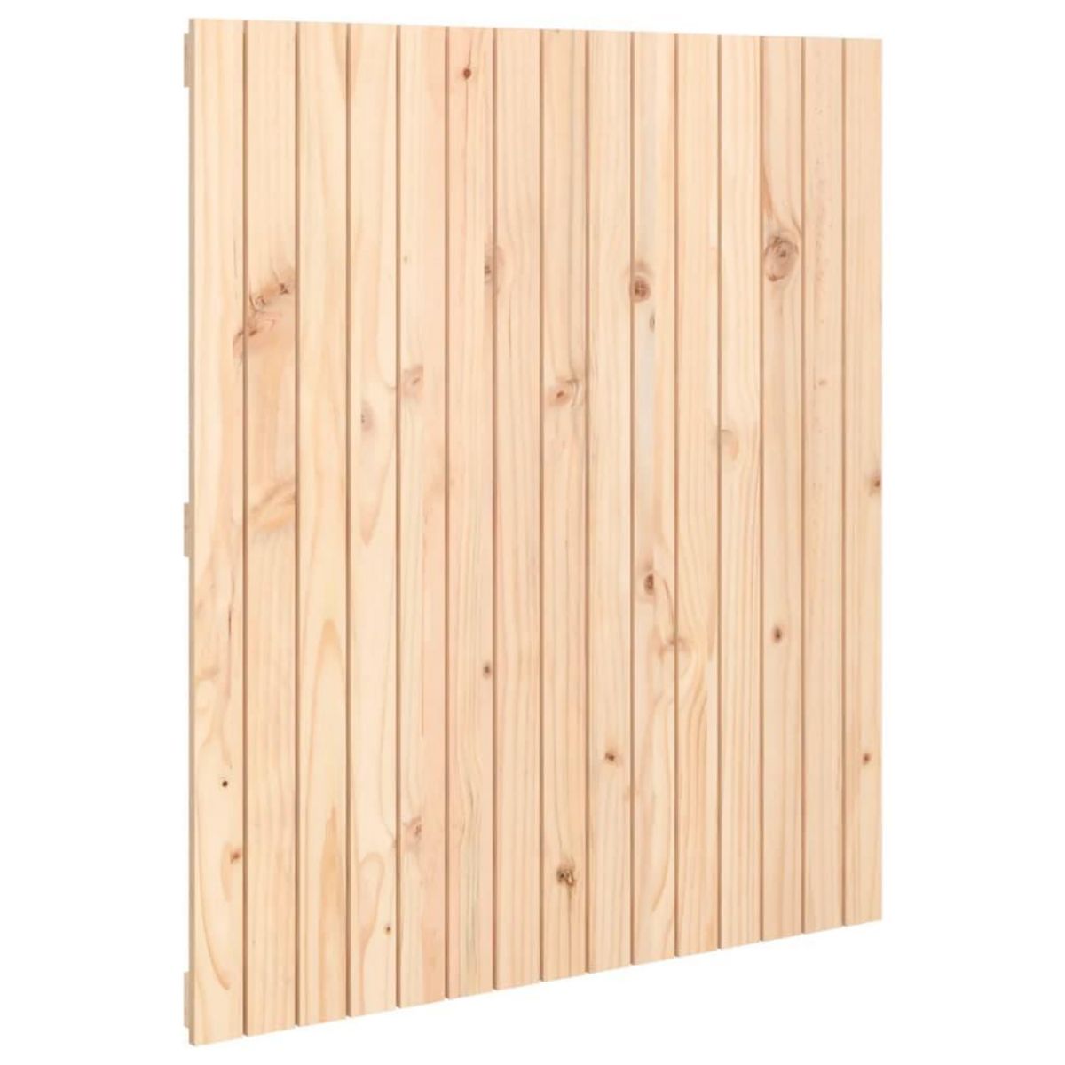 VIDAXL Tete de lit murale 95,5x3x110 cm Bois massif de pin