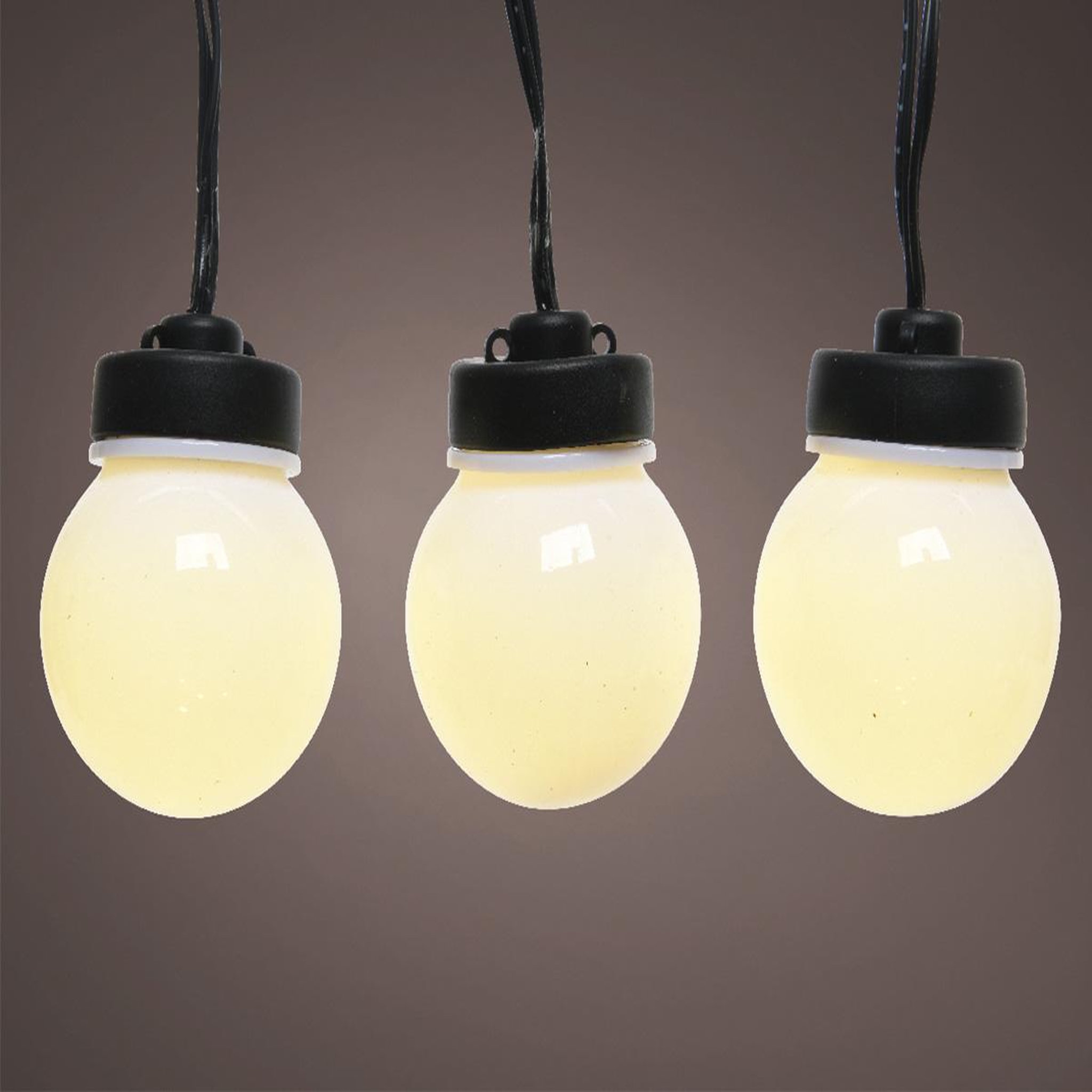 JARDIDECO Guirlande lumineuse extérieure 24 ampoules pour parasol - 1,20 m - Jardideco