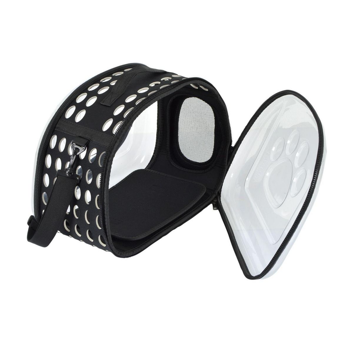 LOVE STORY Sac de transport transparent pour chien et chat