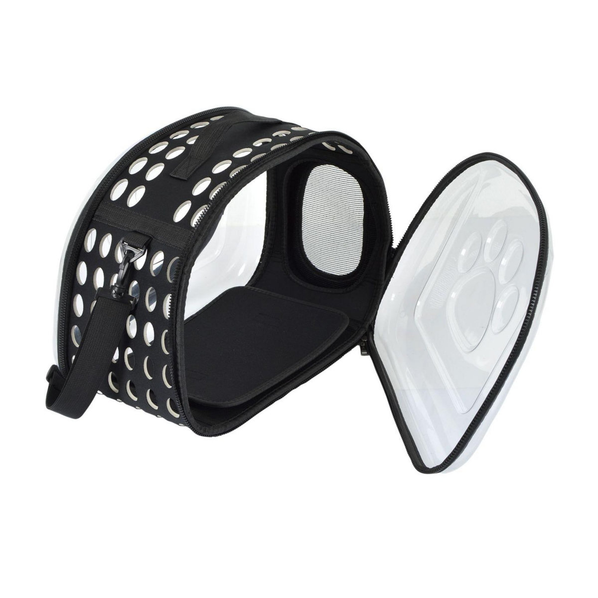 LOVE STORY Sac de transport transparent pour chien et chat