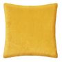 Voir la diapositive 1 : ATMOSPHERA Coussin Déco Déhoussable  Otto  55x55cm Ocre