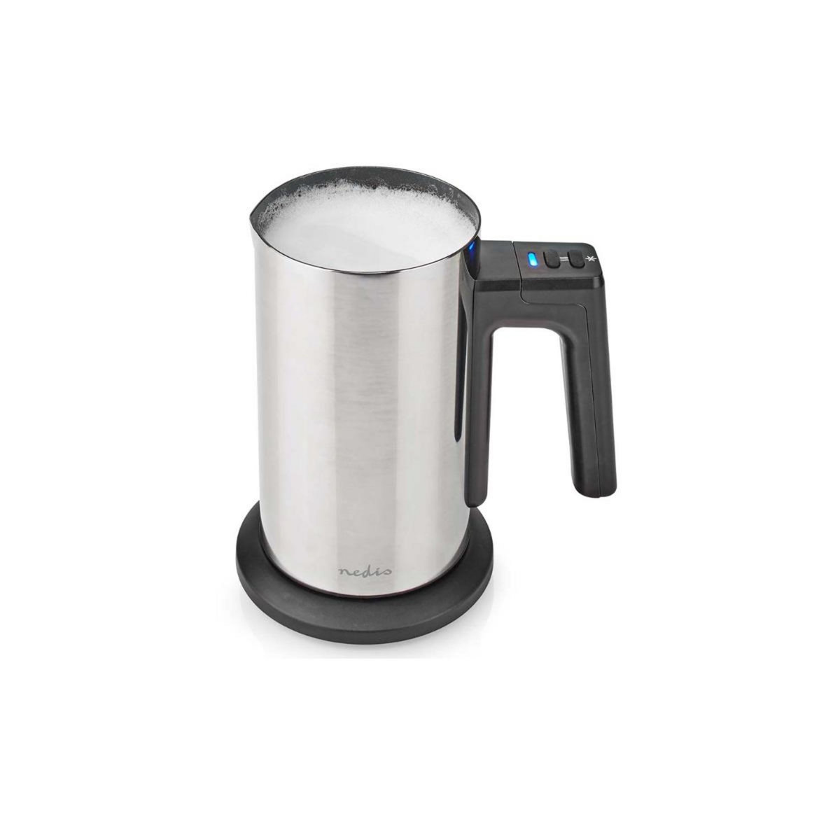 NEDIS Emulsionneur de lait 500w 0.15l argent - KAMF300ESS