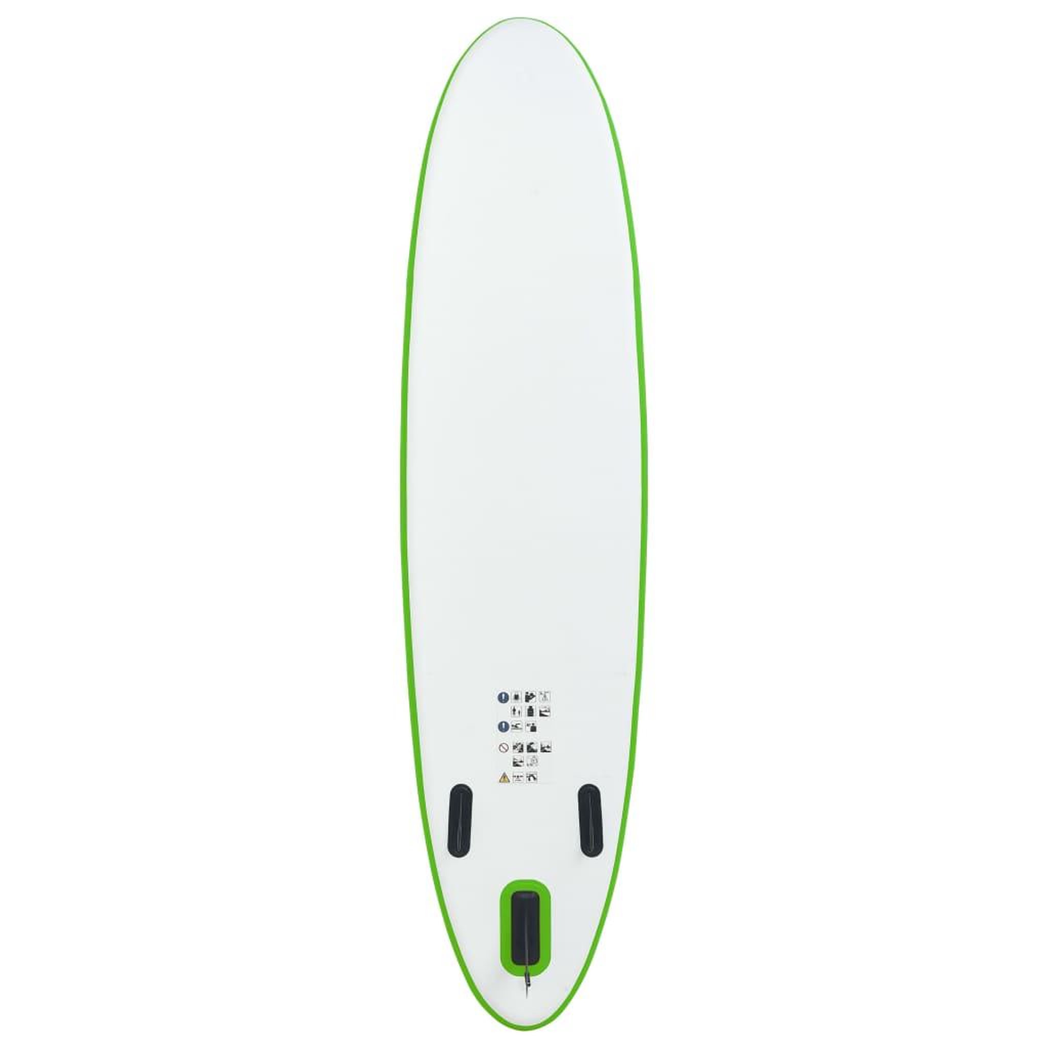 Voir la diapositive 3 : VIDAXL Ensemble de planche SUP gonflable vert et blanc