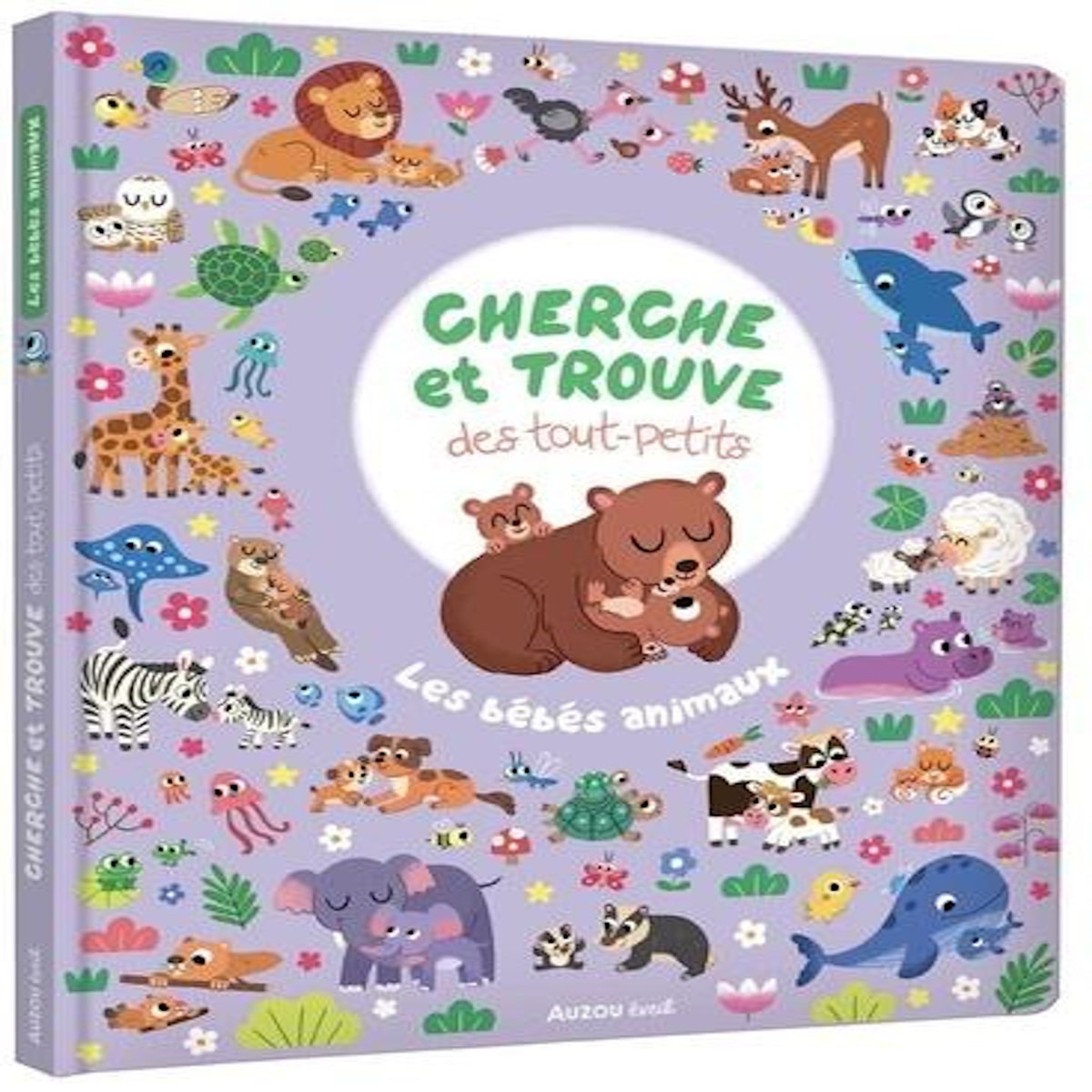 CHERCHE ET TROUVE DES TOUT-PETITS LES BEBES ANIMAUX, Gurrea Susana