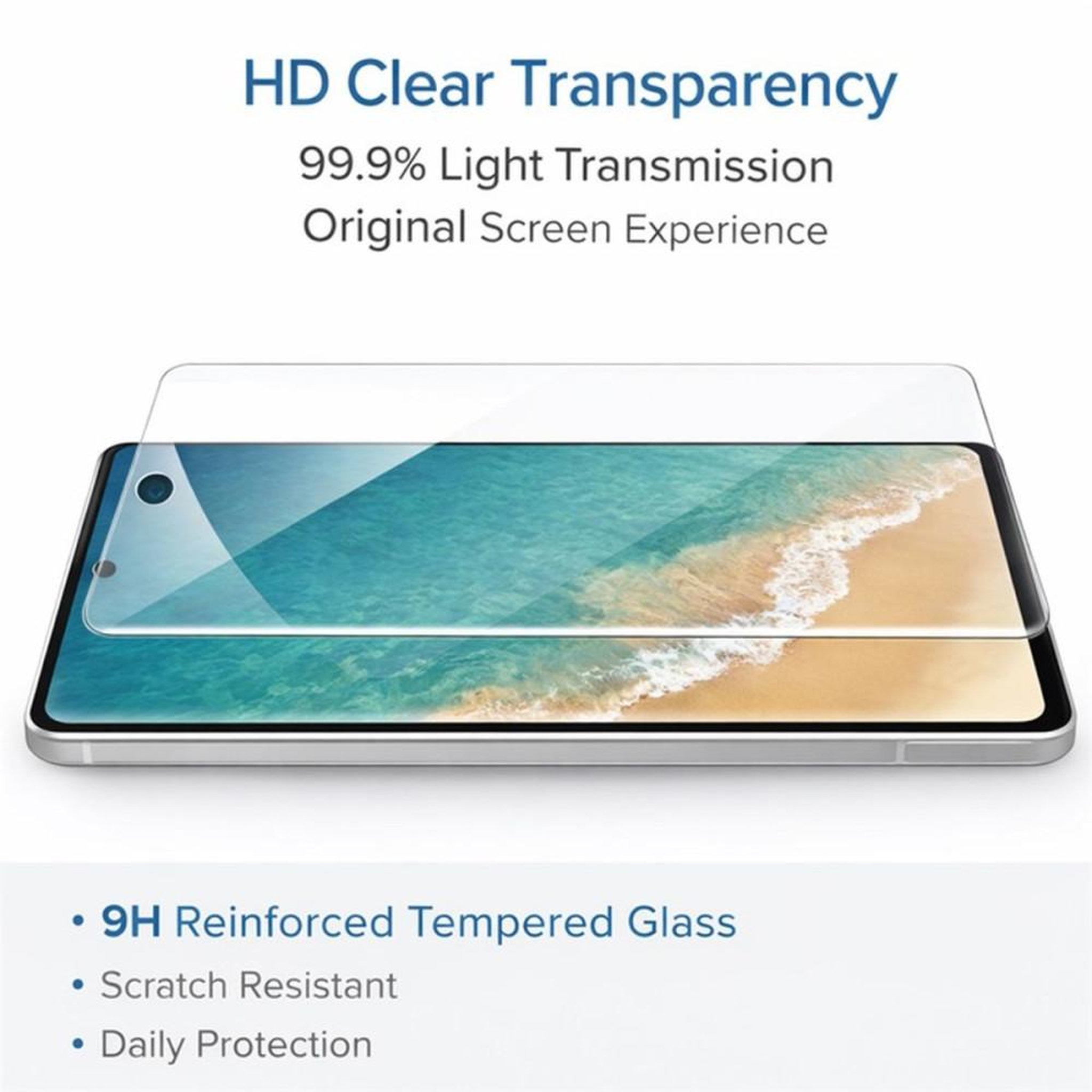 Voir la diapositive 3 : Protection écran en verre trempé 9H HCT STYLE pour Google Pixel 9 Pro et Pixel 9, 2 pièces